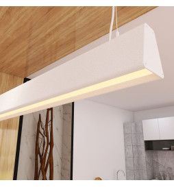 Linear Lamp Pendant LED - CARMEN White - 0.5m - 1m - 1.5m - 2m