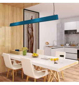 Lâmpada Linear Pendente LED - CARMEN Branco - 0,5m - 1m - 1,5m - 2m