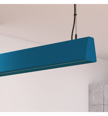 Lâmpada Linear Pendente LED - CARMEN Branco - 0,5m - 1m - 1,5m - 2m