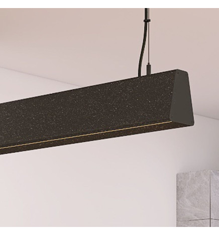 Lineær lampe LED - vedhæng - CARMEN azurblå - 0,5 m - 1m - 1,5m - 2m