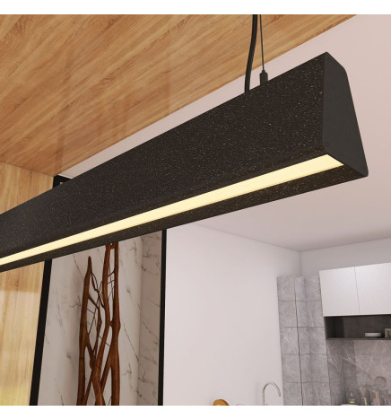 Lineær lampe LED - vedhæng - CARMEN azurblå - 0,5 m - 1m - 1,5m - 2m