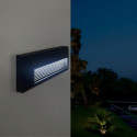 Balise LED de Signalisation Noire 6W IP65 - Surface - KOUVOLA - CCT Couleur Sélectionnable