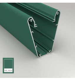 Linearlampe Pendelleuchte LED - CARMEN schwarz- 0,5 m - 1m - 1,5m - 2m