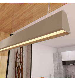 Lineaarinen lamppu LED - riipus - CARMEN patinanvihreä - 0,5 m - 1m - 1,5m - 2m