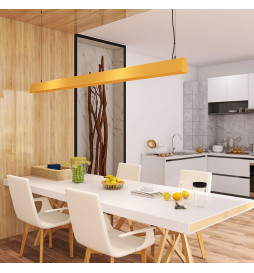 Linearlampe Pendelleuchte LED - CARMEN steingrau- 0,5 m - 1m - 1,5m - 2m