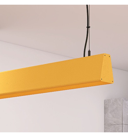 Linear Lamp Pendant LED - CARMEN stone gray- 0.5m - 1m - 1.5m - 2m