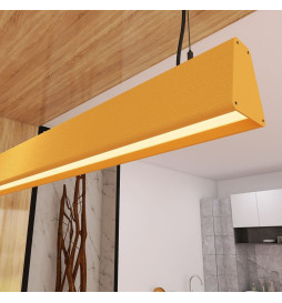 Lineaarinen lamppu LED - riipus - CARMEN kiviharmaa - 0,5 m - 1m - 1,5m - 2m