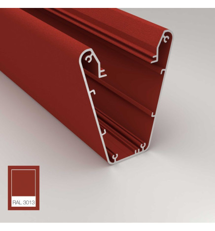 Lampada lineare Sospensione LED - CARMEN Giallo pastello- 0.5m - 1m - 1.5m - 2m
