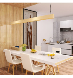 Linearlampe Pendelleuchte LED - CARMEN Tomatenrot - 0,5 m - 1m - 1,5m - 2m