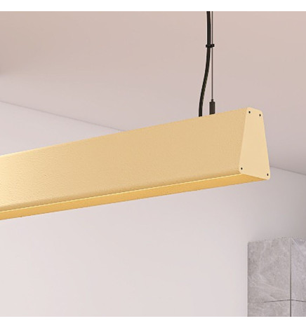 Linearlampe Pendelleuchte LED - CARMEN Tomatenrot - 0,5 m - 1m - 1,5m - 2m