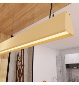 Linear Lamp Pendant LED - CARMEN tomato red- 0.5m - 1m - 1.5m - 2m