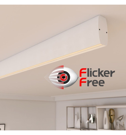 Linear LED Batten - RICHARD White - 0.5m - 1m - 1.5m - 2m