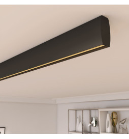 Lineær lampe LED - vedhæng - RICHARD sort - 0,5 m - 1m - 1,5m - 2m