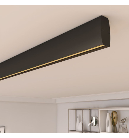 Lineær lampe LED - vedhæng - RICHARD sort - 0,5 m - 1m - 1,5m - 2m