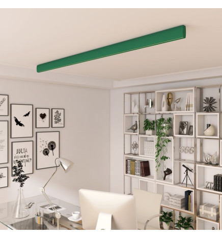 Lineare LED - Deckenaufbauleuchte - RICHARD Patinagrün - 0,5 m - 1m - 1,5m - 2m