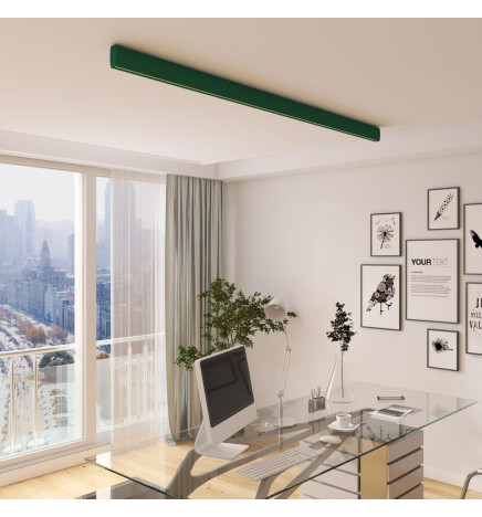 Lineare LED - Deckenaufbauleuchte - RICHARD Patinagrün - 0,5 m - 1m - 1,5m - 2m