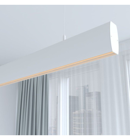 Linearlampe Pendelleuchte LED - RICHARD Weiß - 0,5 m - 1m - 1,5m - 2m