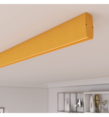 Linear LED Batten - RICHARD pastel yellow - 0.5m - 1m - 1.5m - 2m