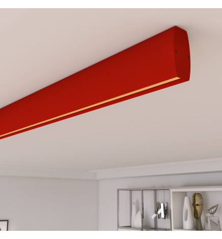 Regleta Lineal LED - RICARDO Rojo Tomate - 0.5m - 1m - 1,5m - 2m