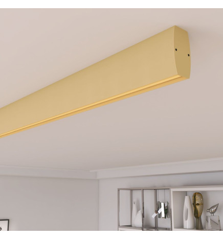 Lineær lampe - overflatetak - RICHARD elfenben - 0,5m - 1m - 1,5m - 2m