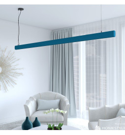 Linearlampe Pendelleuchte LED - RICHARD Azurblau - 0,5 m - 1m - 1,5m - 2m