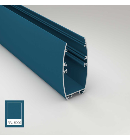 Linearlampe Pendelleuchte LED - RICHARD Azurblau - 0,5 m - 1m - 1,5m - 2m