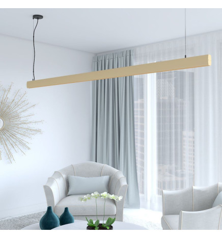 Linearlampe Pendelleuchte LED - RICHARD Elfenbein - 0,5 m - 1m - 1,5m - 2m