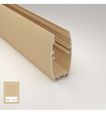 Linearlampe Pendelleuchte LED - RICHARD Elfenbein - 0,5 m - 1m - 1,5m - 2m