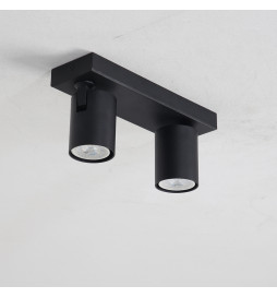 Black Ceiling Light for 2x...