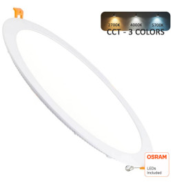 Slim LED-Paneeli Pyöreä -...
