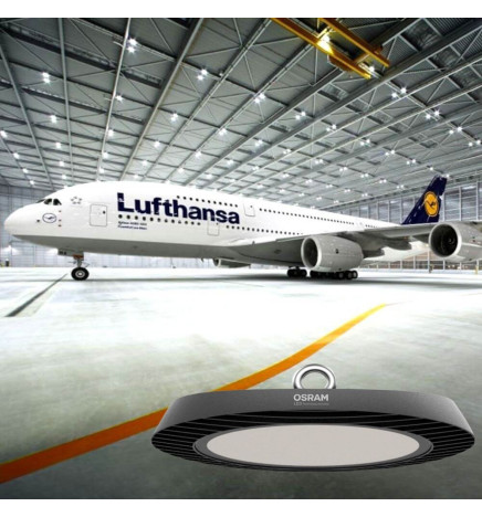 Industriell High Bay LED ENDURANCE 100W UFO OSRAM CHIP DURIS E 2835