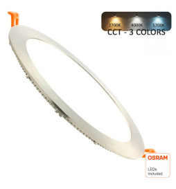 LED Downlight Slim Cirkulær...