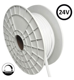 Néon LED flexible 24V - 10W/m - Bobine 50m - 6x12mm - PINK