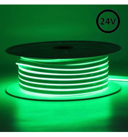 Néon LED flexible 24V - 10W/m - Bobine 50m - 6x12mm - PINK