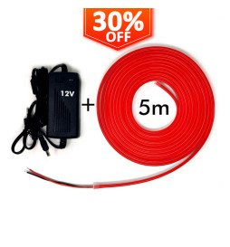LED Stripe Neon Rot LED 6mm...