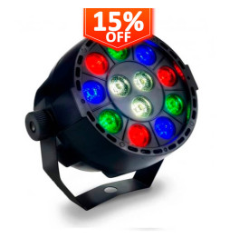 Foco Mini PAR LED 36W...