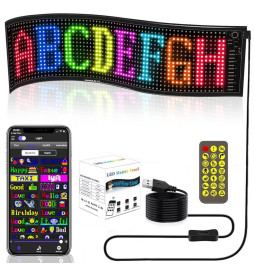 Fleksibel RGB Digital LED-skærm MAGIC FLEX | 1280 Pixels | IP65 Udendørs