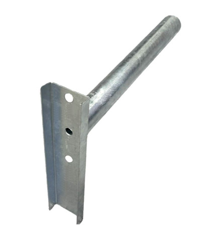 Stolpebeslag - til Søjle og Væg - Galvaniseret Stål - 50cm