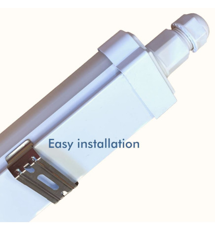 Réglette Étanche LED 30W - GLOWLUXE - Interconnectable - 120cm - IP65