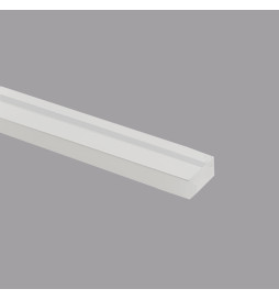 Fleksibelt Silikonslange for LED-striper 8mm | Utvendig Profil IP65