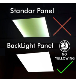 PACK 10 LED Paneler 60x60  44W - Philips CertaDrive - CRI+92 - ENEC05