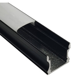 Aluminiumprofil - Svart Vit...