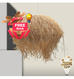 Pendant Lamp - RAFFIA UROA...