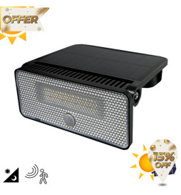 Solar LED Sconce - 1000Lm -...