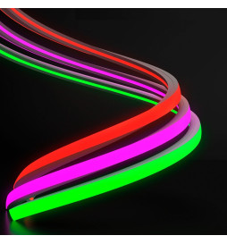 Flexible LED Neon 24V - 10W/m - Coil 50m - 6x12mm - PURPLE
