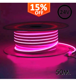 Néon LED Flexible 24V -...
