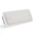 Luz Emergencia 400Lm 6500K con Auto Test | Superficie o Empotrada