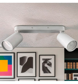 Comprar Aplique Techo Orientable ROTERDAM Blanco - 2 Focos GU10