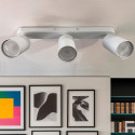 Buy Adjustable Ceiling Light ROTERDAM White- 3 GU10 Spots
