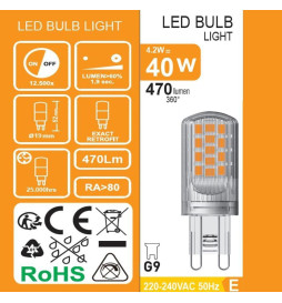 G9 LED Lampe 5W Chip Lumileds